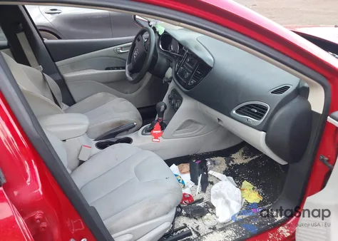 2013 Dodge Dart Sxt из США, поврежденный, VIN 1C3CDFBA5DD118896